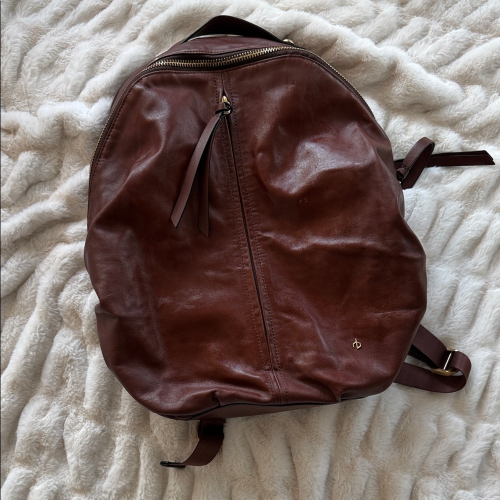rag & bone Brown Leather Backpack